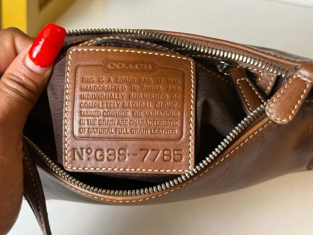 Coach F11196 MEDIUM Vintage Cognac Y2K Soho